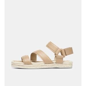 Vince Tan Suede Leather 'Elian' Sandal Size 7.5